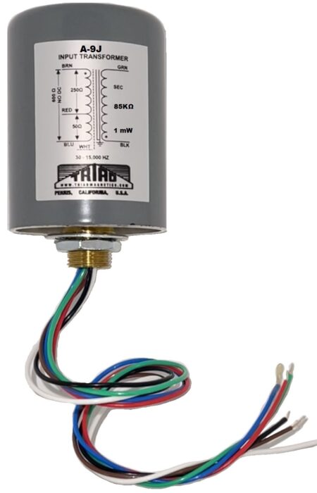 Shielded Audio Impedance Matching Transformers J-Series
